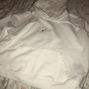 brandy melville cropped hoodie